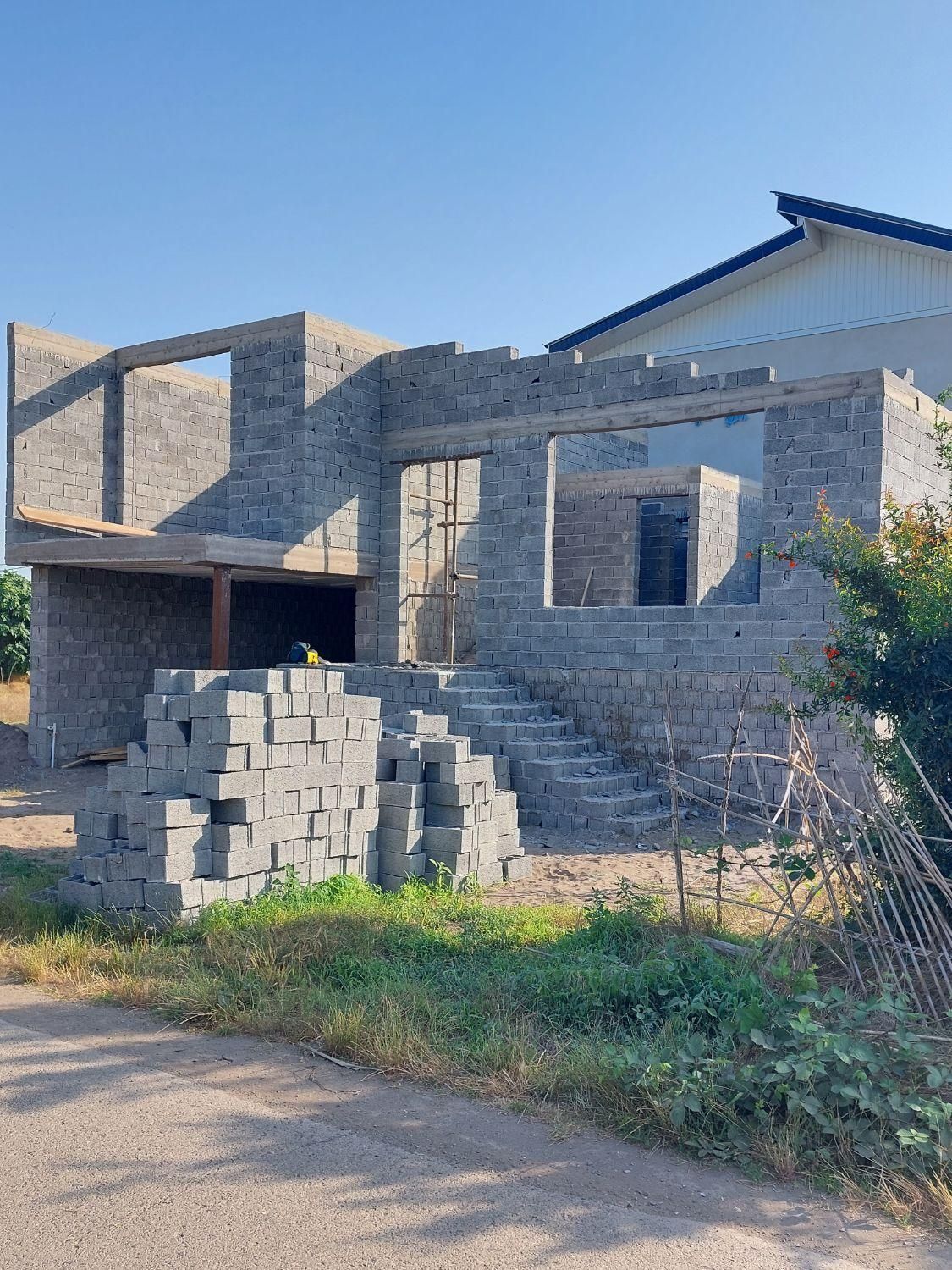 ویلای نمیه کاره املاک عمارت چاف وچمخاله|فروش خانه و ویلا|چاف و چمخاله, |دیوار