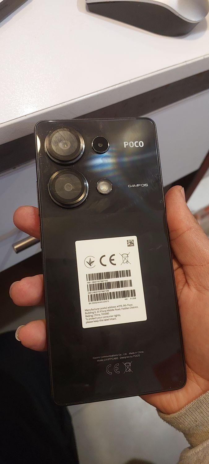 شیائومی Poco M6 Pro با حافظهٔ ۵۱۲ گیگابایت|موبایل|تهران, تجریش|دیوار