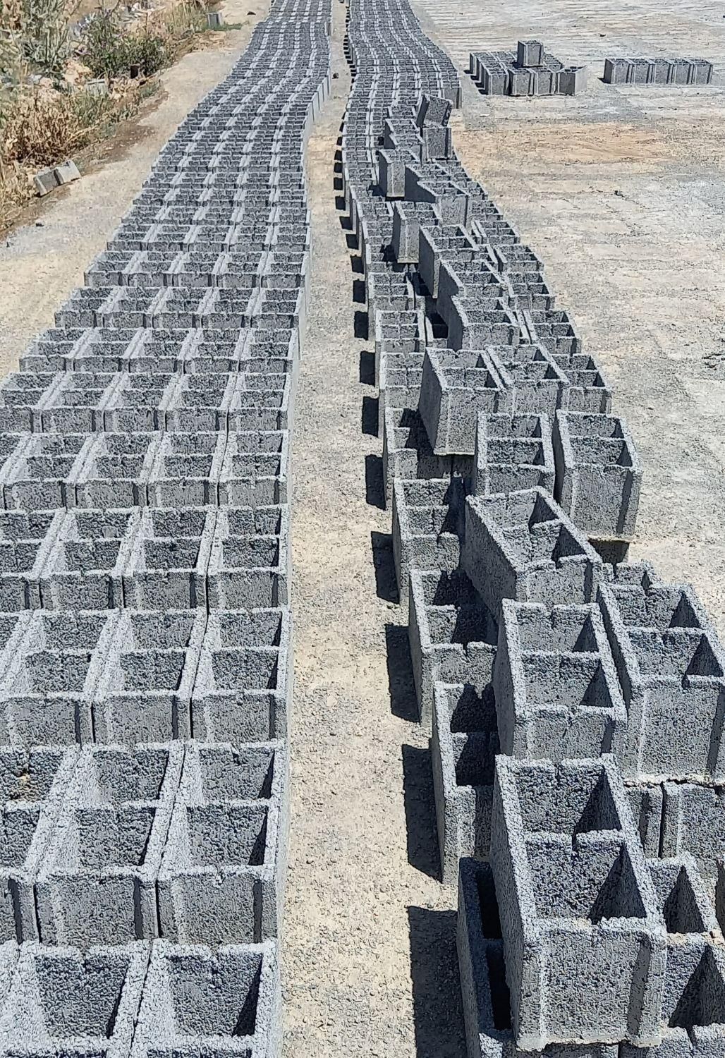 بلوک سیمانی ۲۰/۴۰ ته بسته|عمده‌فروشی|اراک, |دیوار