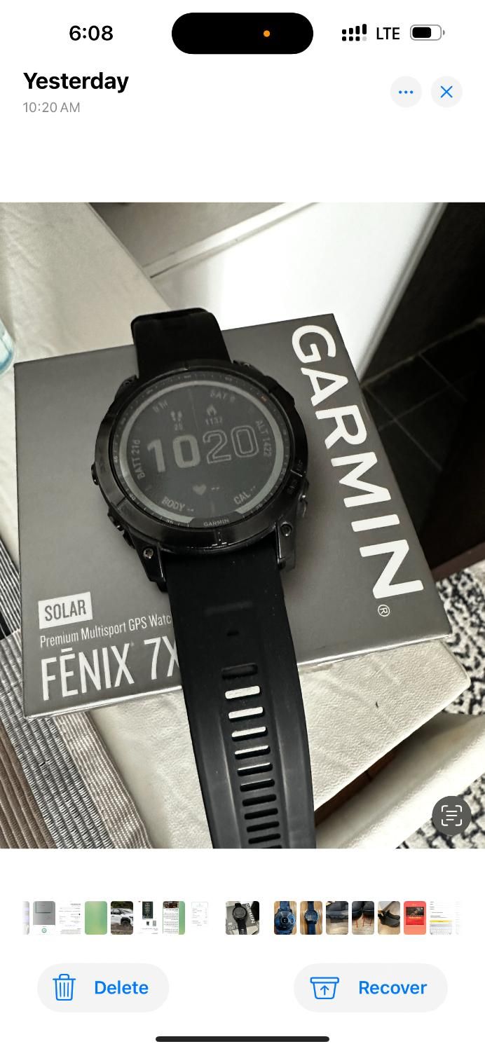 گارمین Garmin 7x solar|ساعت|تهران, مرزداران|دیوار