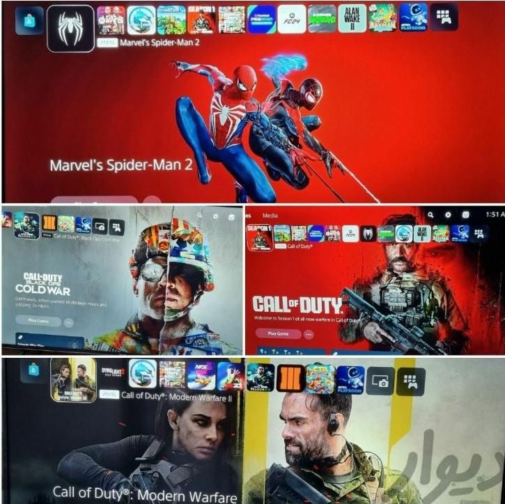 کرایه اجارهps4ps5پلی۴پلی۵کنسول بازی گیم پلی استیشن|خدمات رایانه‌ای و موبایل|اصفهان, برازنده|دیوار