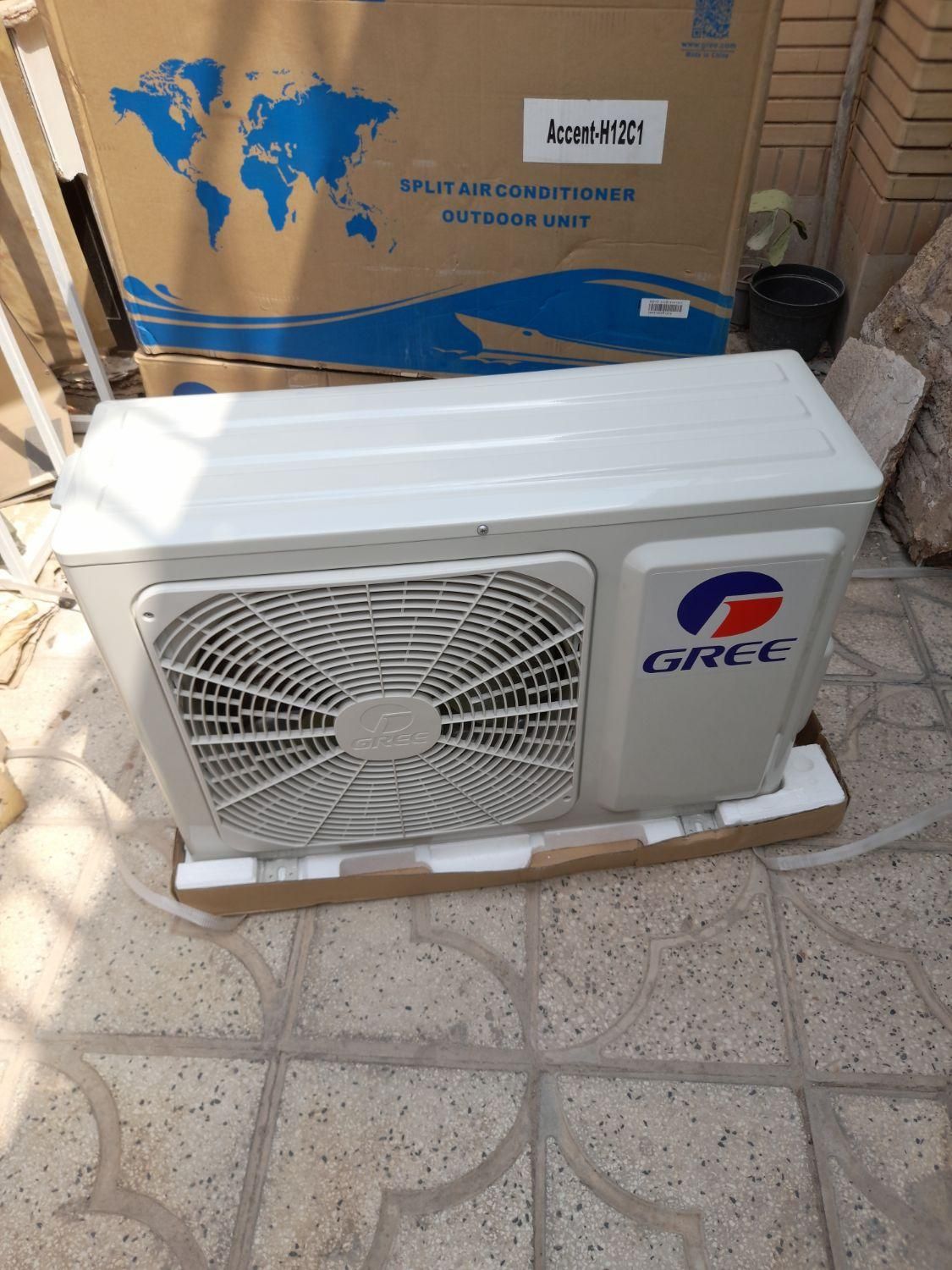 اسپیلت ۱۲۰۰۰ گری اصلی سرد خالی قدیمی H12C1|کولر گازی و فن‌کوئل|شیراز, سینما سعدی|دیوار