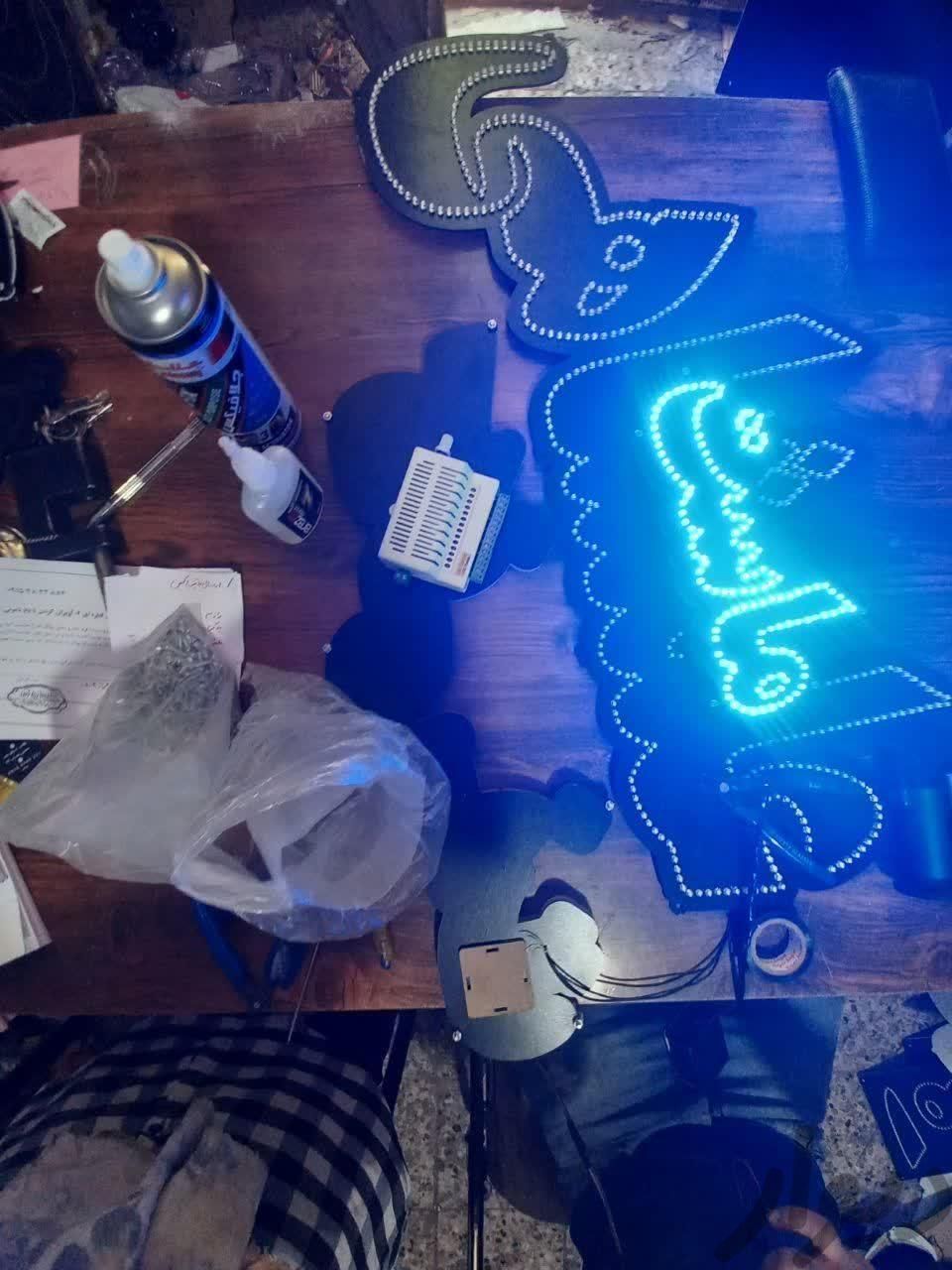 تابلو LED لبنیات شیر ماست کره خامه عسل|فروشگاه و مغازه|مشهد, جوادیه|دیوار
