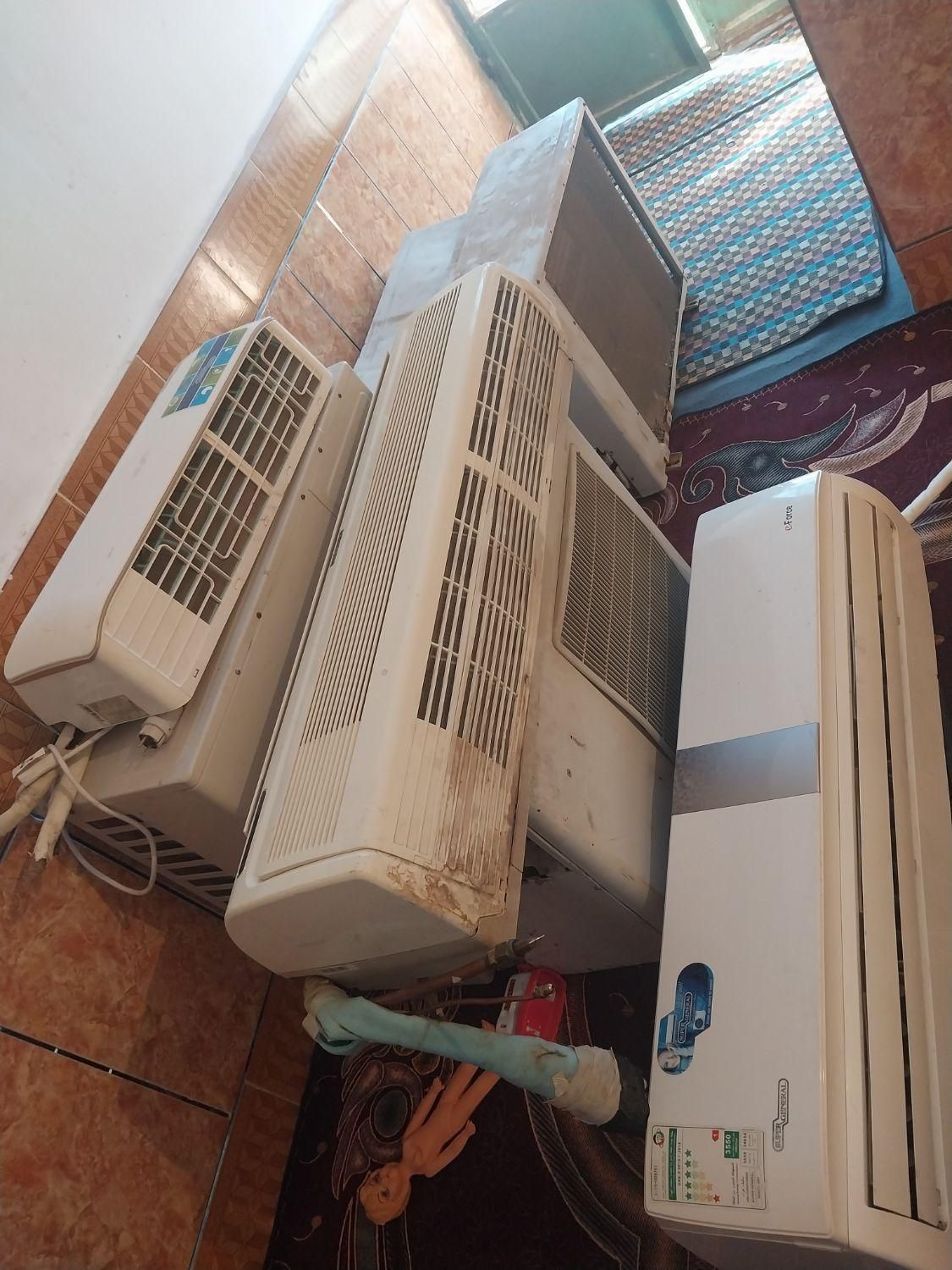 خریدار کولر ۲۴ ساعت در آبادان دوتیکه پنجره مخریم|کولر گازی و فنکوئل|آبادان, |دیوار