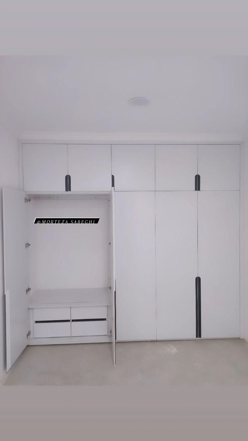 اجرای کابینت و کمد دیواری تی ویروم ام دی اف|جاکفشی، کمد، دراور|امیدیه, |دیوار