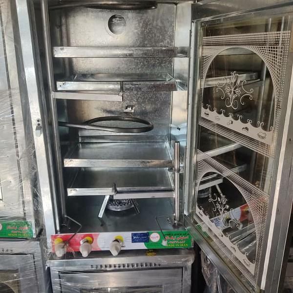 تنورگازی بزرگ ۴تابه با دو ساچ چدن قصرسوگا|اجاق گاز و لوازم برقی پختوپز|مشهد, هنرور|دیوار