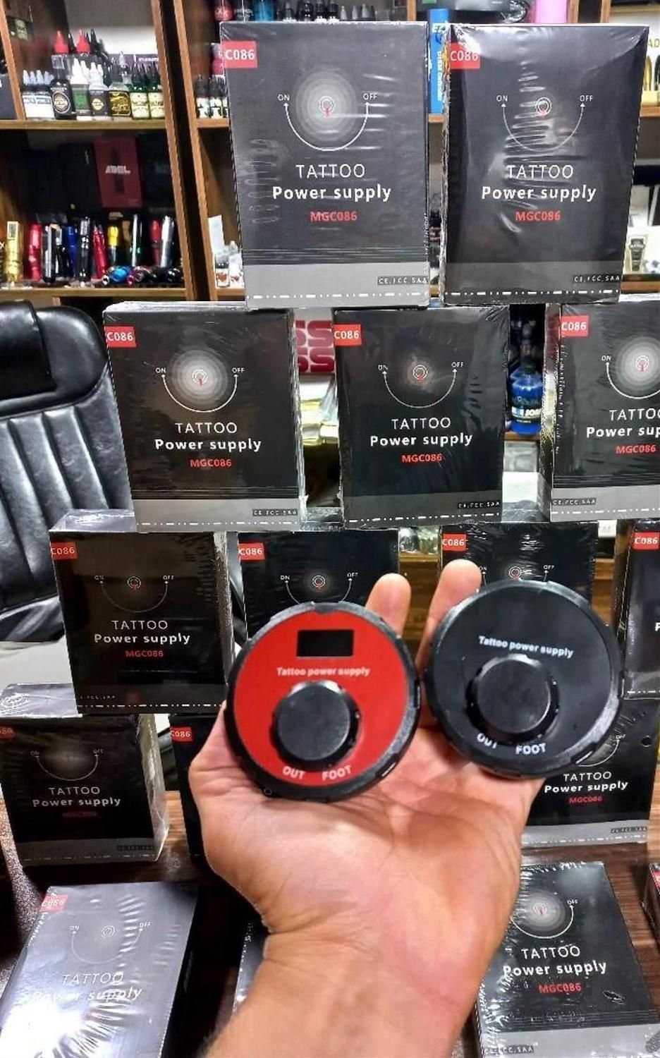 پکیج کامل لوازم تاتو بدن/کاشت ناخن/سوهان برقی/یووی|آرایشی، بهداشتی، درمانی|تبریز, |دیوار