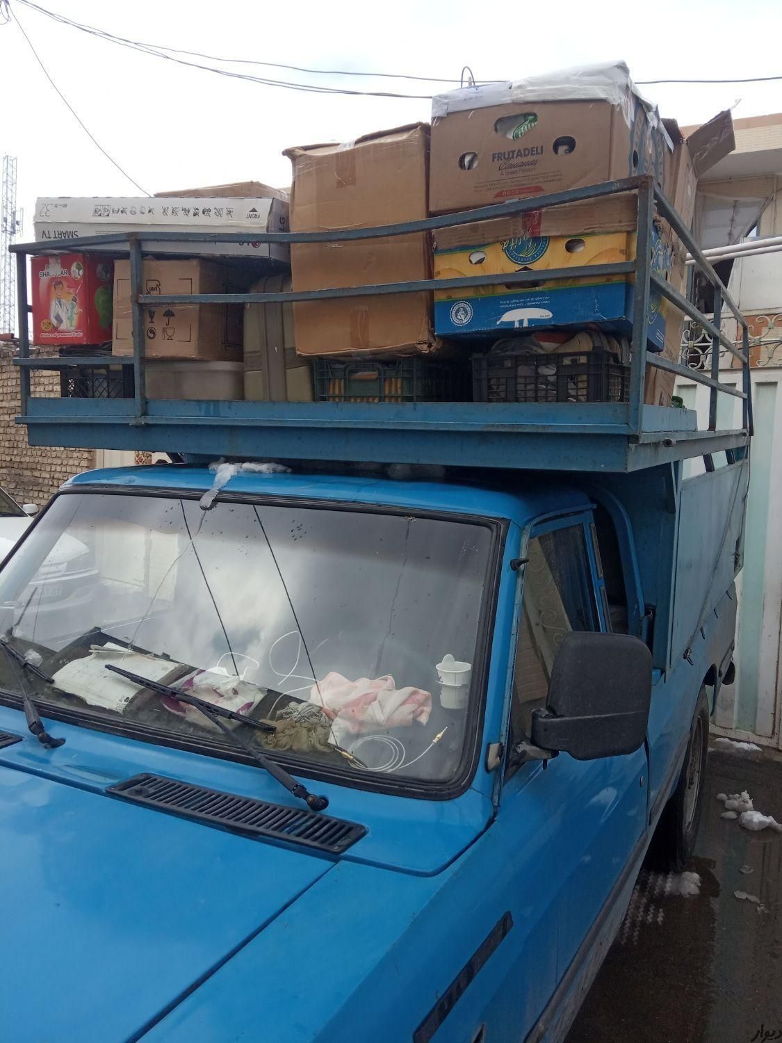 نیسان بار و حمل بار وانت تلفنی باربری  اثاثیه|خدمات حمل و نقل|یزد, |دیوار