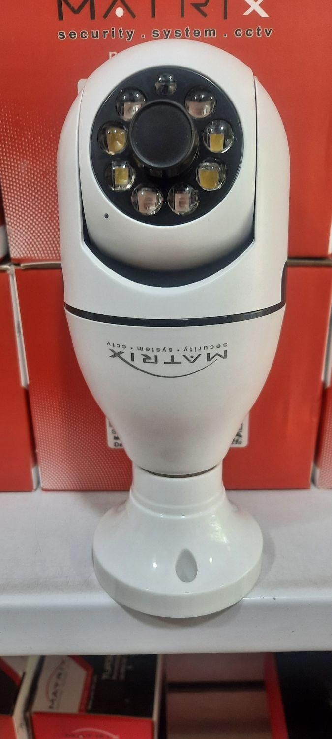 دوربین مداربسته لامپی چرخشی ماتریکس|دوربین مداربسته|کرج, گلشهر|دیوار