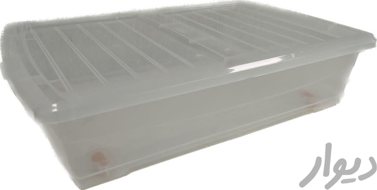 باکس کم جاچرخدار پلاستیکی شفاف جعبه پلاستیکی صبا|ظروف نگهدارنده، پلاستیکی و یکبارمصرف|تهران, اتحاد|دیوار