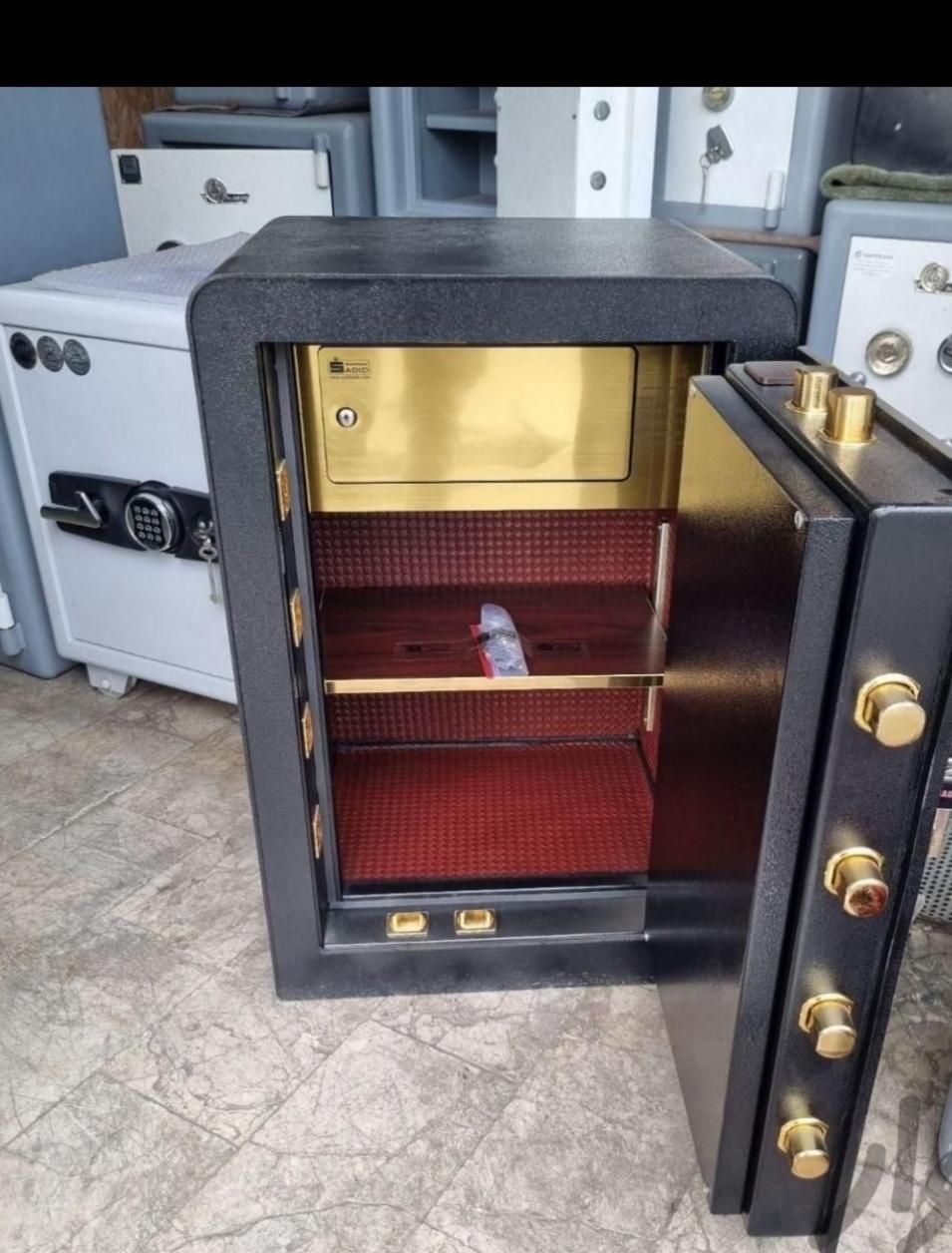 فروش گاوصندوق تودوزی شده شیک لاکچری|ابزارآلات|قم, نیروگاه|دیوار