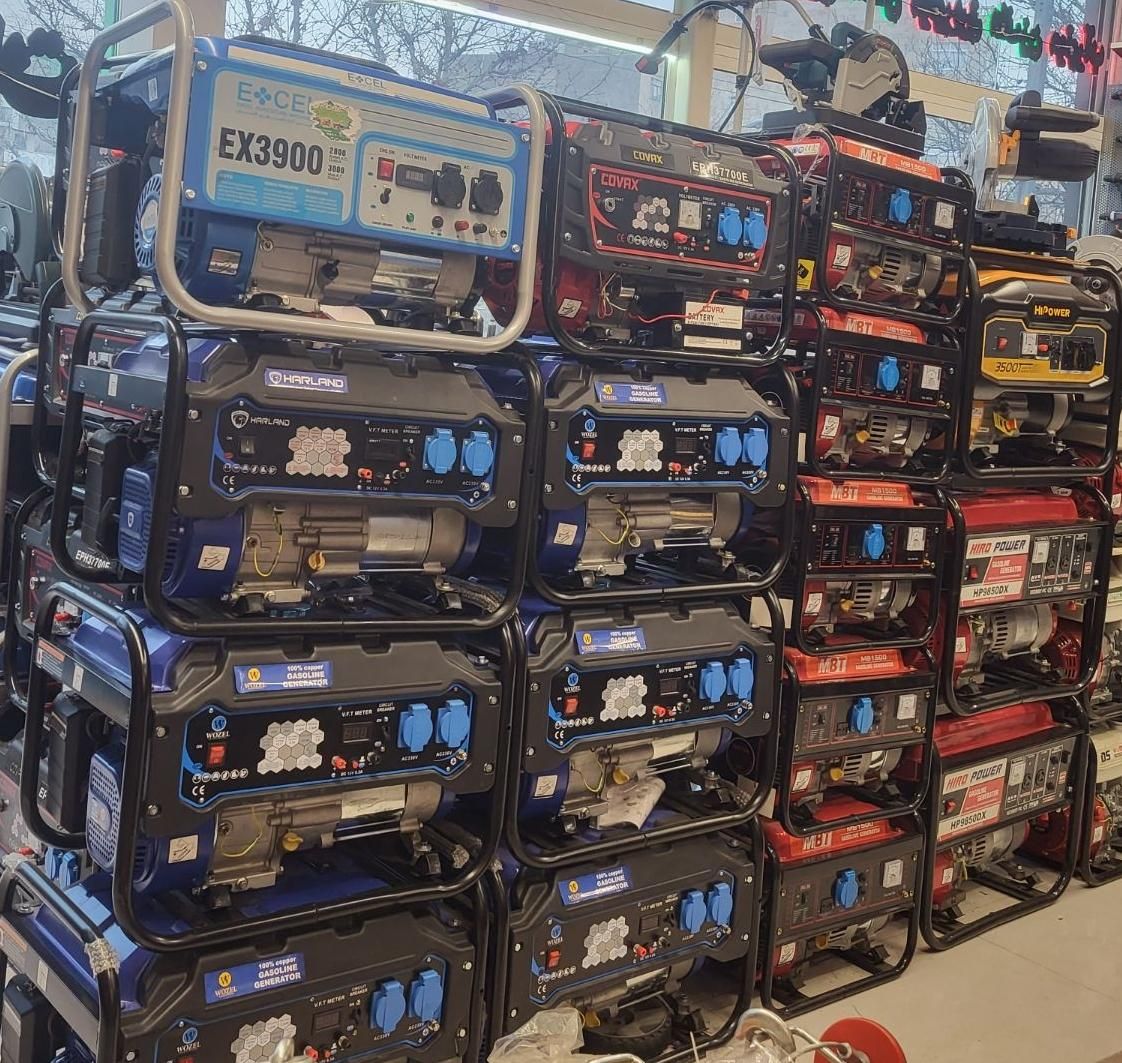 موتور برق تمام مس استارتی هندلی بنزینی دستگاه برق|فروشگاه و مغازه|مشهد, هنرور|دیوار