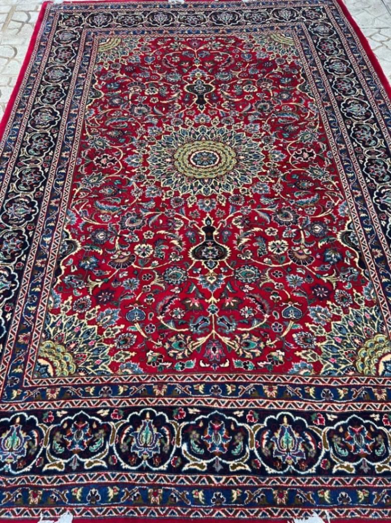 یک تخته قالی ۶ متری کرک کاشمر ریز بافت استاد بافت|فرش|تهران, بازار|دیوار