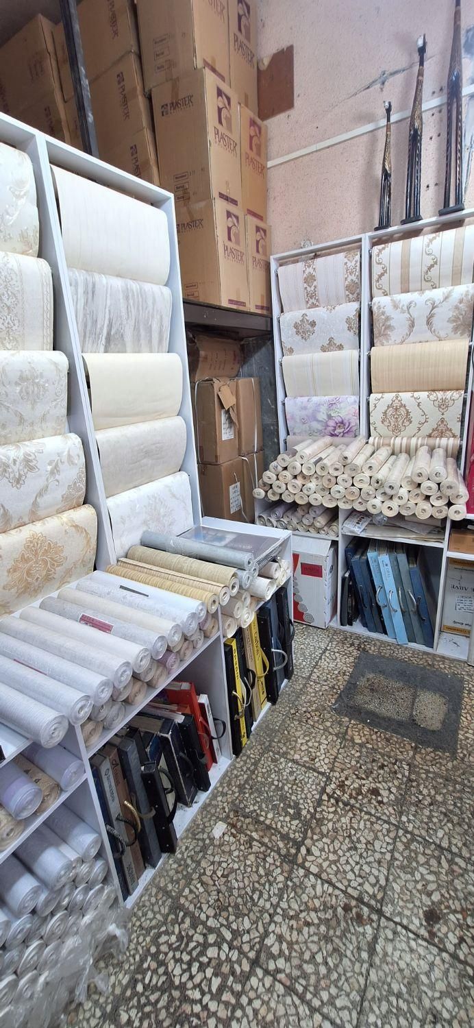 ۲۰۰۰ رول کاغذ دیواری خارجی رنگ روشن|مصالح و تجهیزات ساختمان|تهران, تهرانپارس شرقی|دیوار