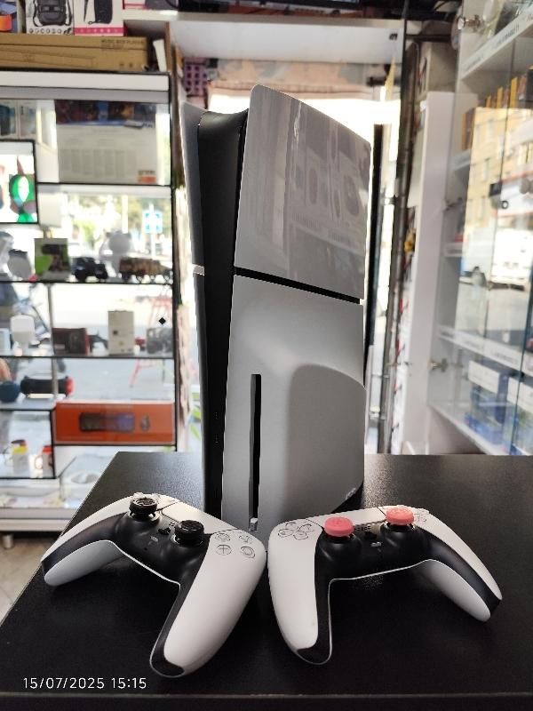 ps5 slim اسلیم ۲ دسته اصلی در حد اکبند|کنسول، بازی ویدئویی و آنلاین|تهران, افسریه|دیوار