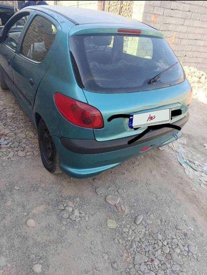 پژو 206 تیپ ۲، مدل ۱۳۸۰|خودرو سواری و وانت|ایرانشهر, |دیوار