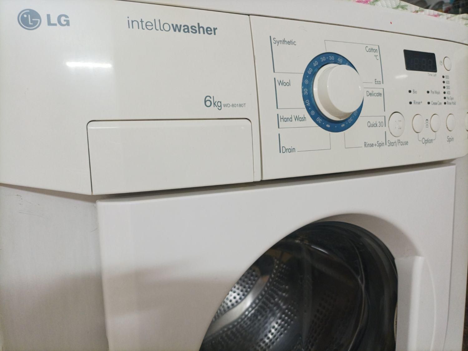 LG intellowasher 6kg|ماشین لباسشویی و خشک‌کن لباس|تهران, ظهیرآباد|دیوار