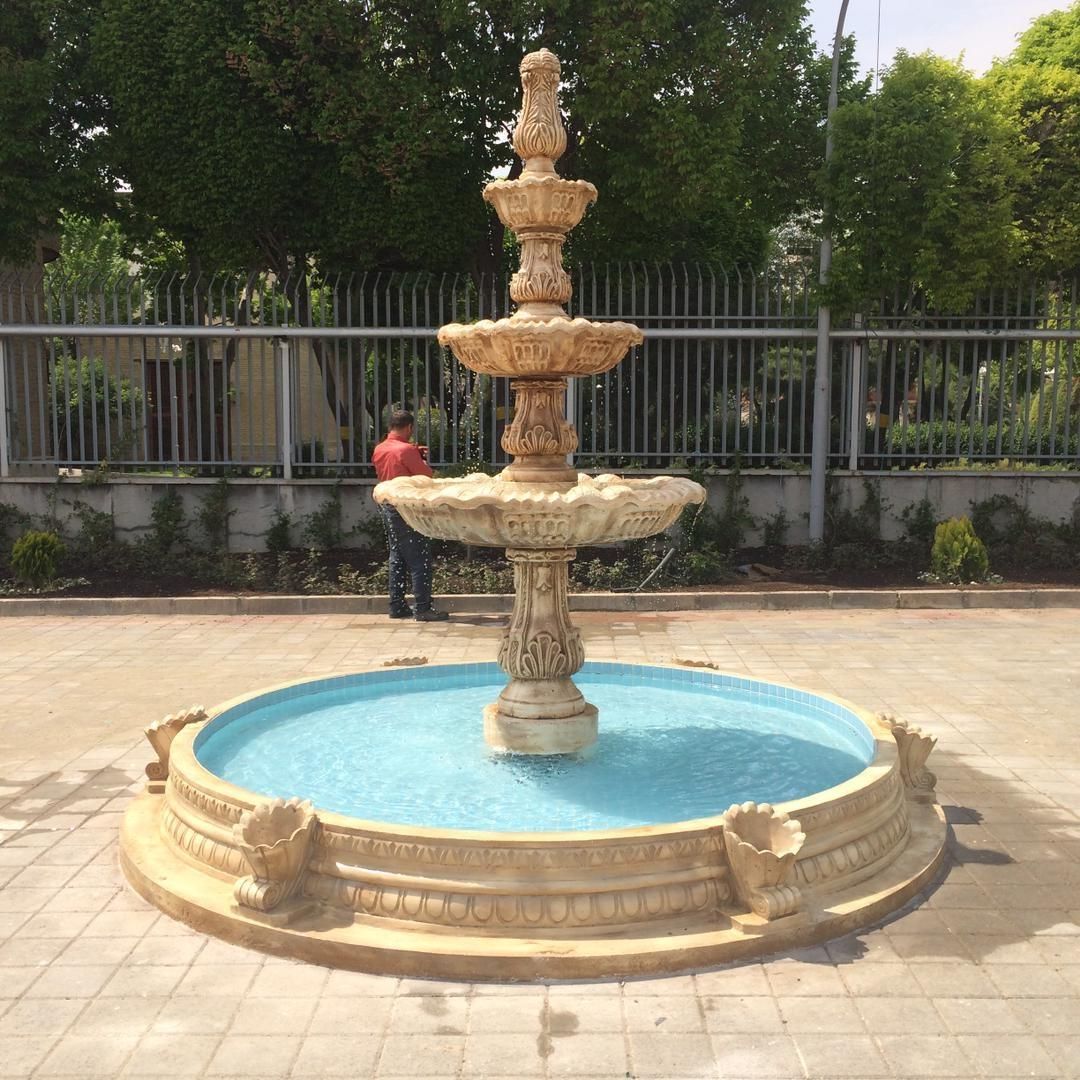 آبنما فرشته آلاچیق حوض بتنی|مصالح و تجهیزات ساختمان|آمل, |دیوار