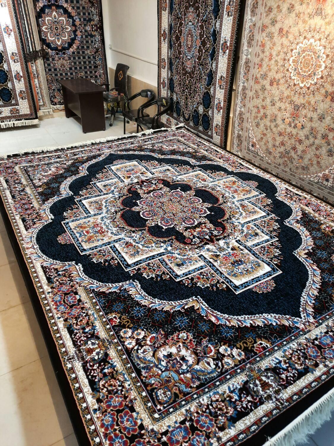 فرش ریزبافت۱۲متری نخ **طرح جدید**|فرش|مشهد, ایثارگران|دیوار