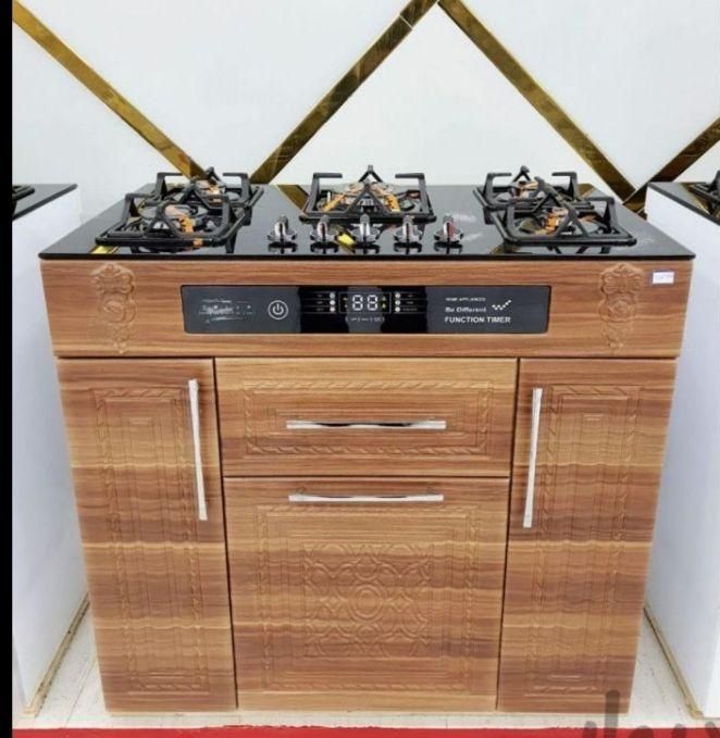 اجاق گاز طرح زیره کابینت گارانتی شیشه مدلu ۱۰۰۰۱۷|اجاق گاز و لوازم برقی پخت‌وپز|رشت, رشتیان|دیوار