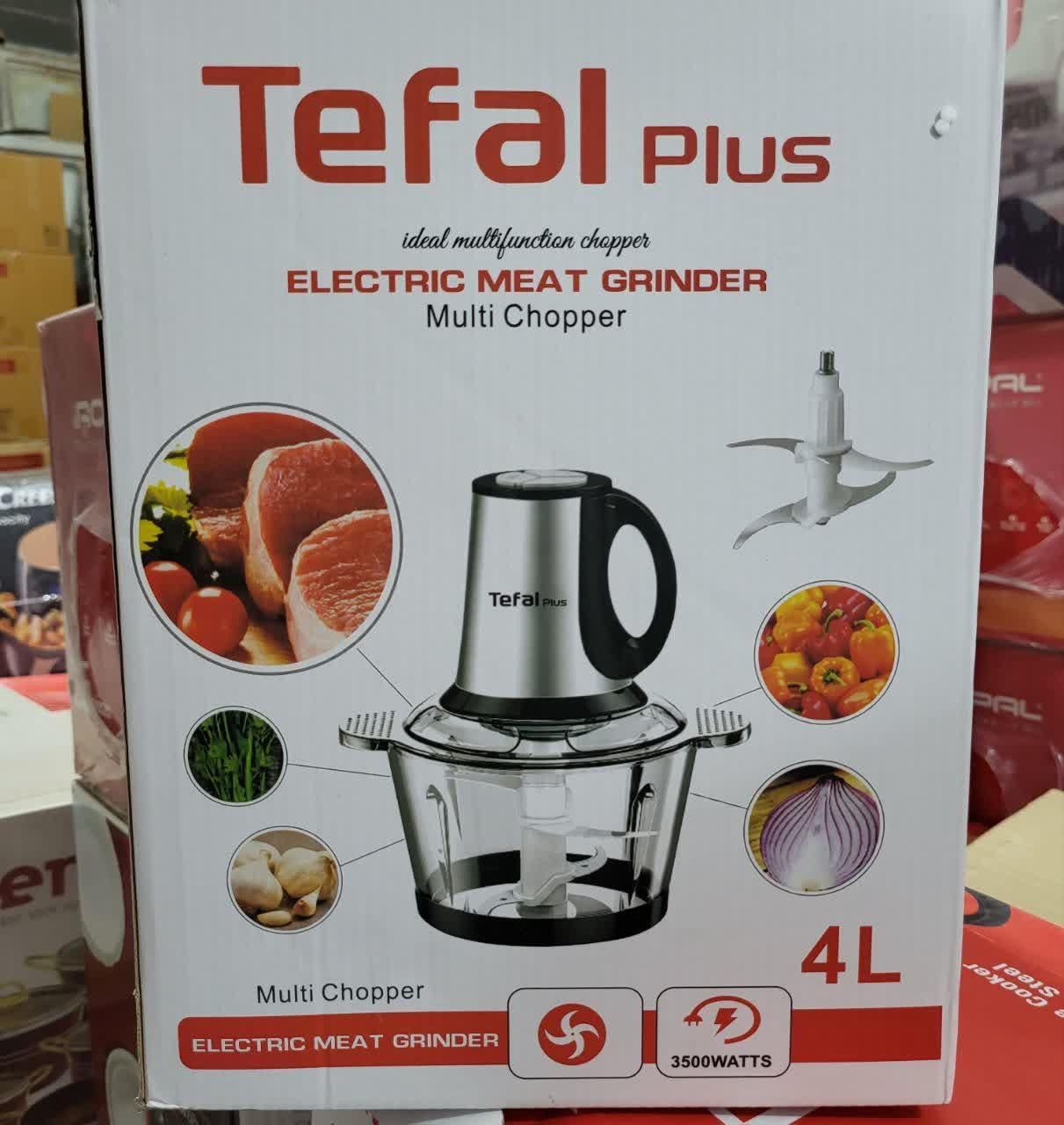 غذاساز 4لیتری 4تیغه 3موتوره تِفال پلاس خردکن ژاپنی|خردکن، آسیاب، غذاساز|یزد, |دیوار