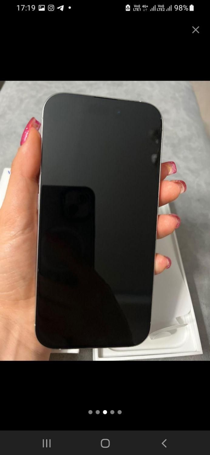 اپل iPhone 16 Pro با حافظهٔ ۱۲۸ گیگابایت|موبایل|تهران, تهران‌سر|دیوار