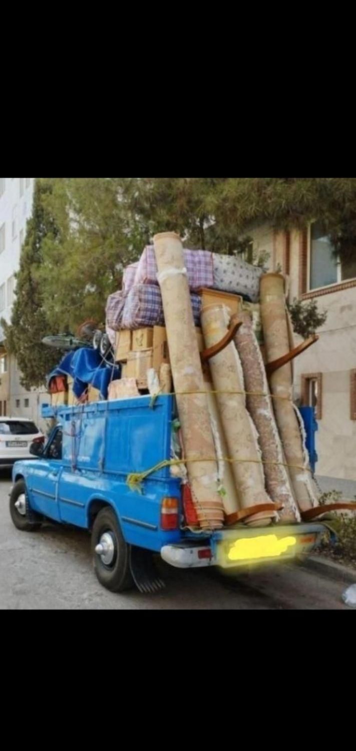 نیسان وانت کرایه‌ای حمل بار واثاثیه خونه با کارگر|خدمات حمل و نقل|مبارکه, |دیوار
