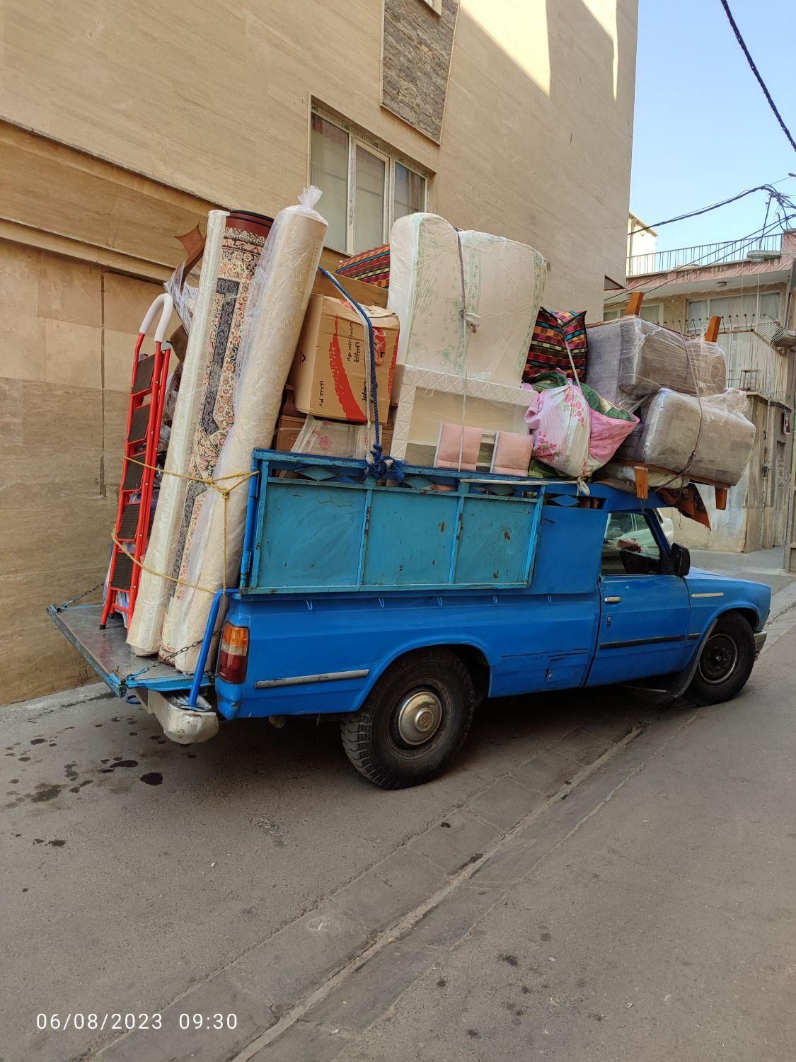 نیسان بار.باربری.وانت بار.کارگر بسته بندی|خدمات حمل و نقل|تهران, جنت‌آباد مرکزی|دیوار