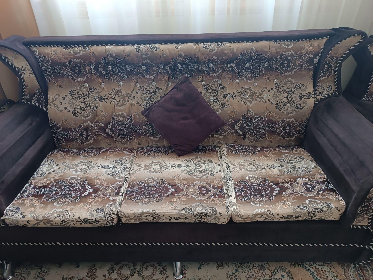 مبل نه نفره نو|مبلمان خانگی و میز عسلی|قدس, |دیوار