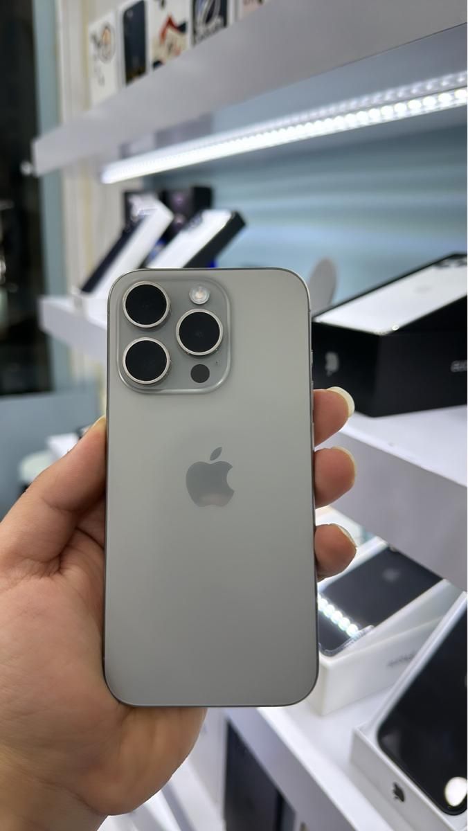 اپل iPhone 15 Pro حافظه ۲۵۶ zaa باطری 99|موبایل|گرگان, |دیوار