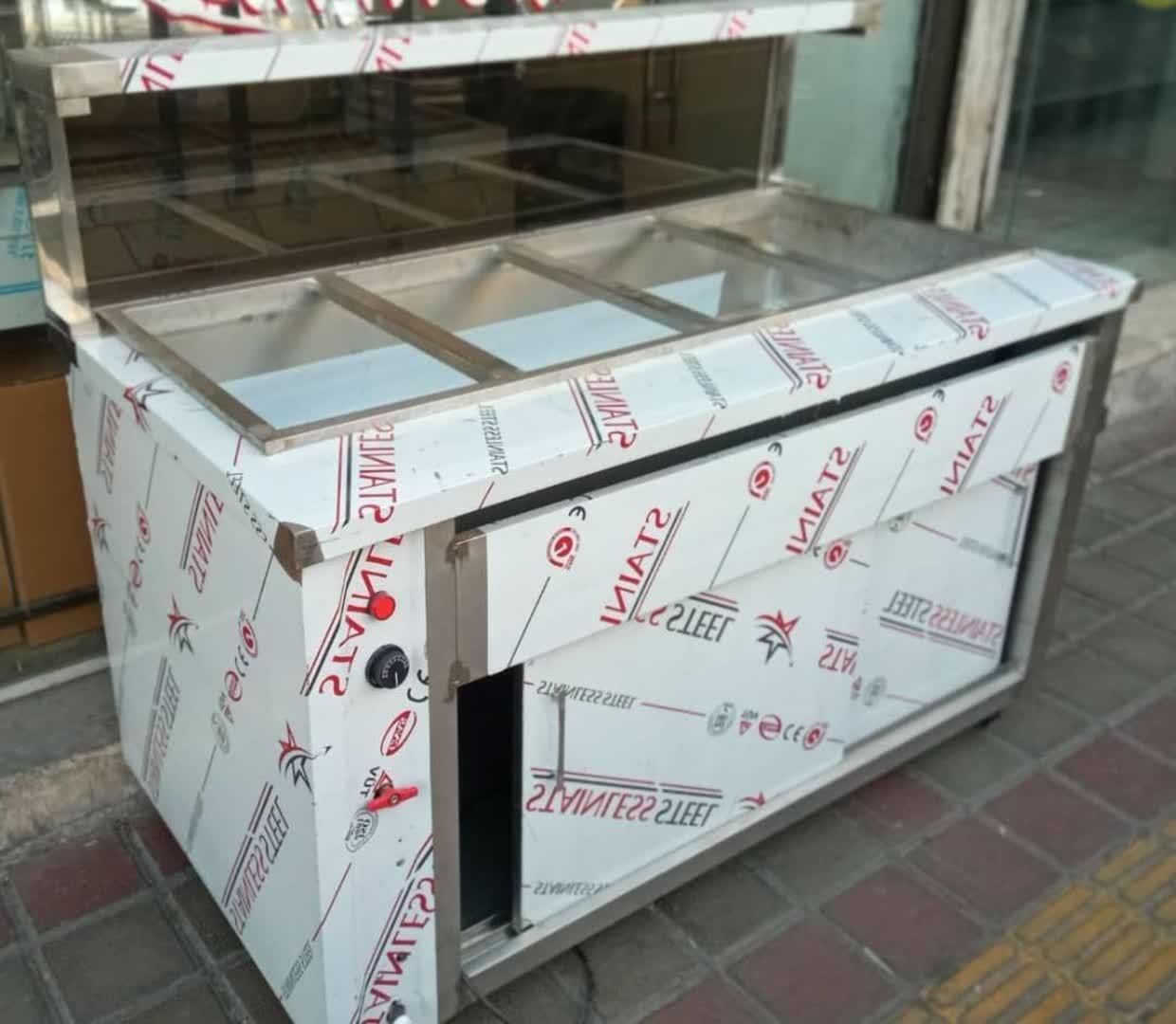 یخچال ایستاده/کانتر گرم غذا/فر کته/دیزی پز|فروشگاه و مغازه|اهواز, رسالت|دیوار