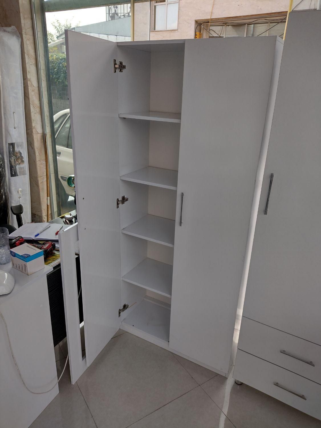 قفسه درب دارقدی .جاکفشی قدی|جاکفشی، کمد، دراور|رشت, آب آسیاب|دیوار