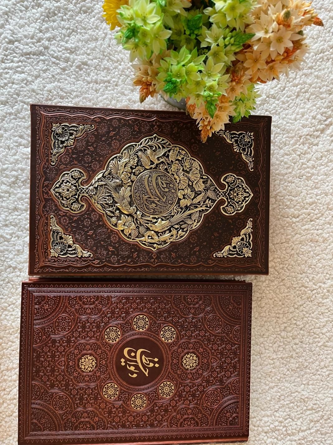 دیوان حافظ رحلی گلاسه با جعبه MDF|کتاب و مجله آموزشی|تهران, قبا|دیوار