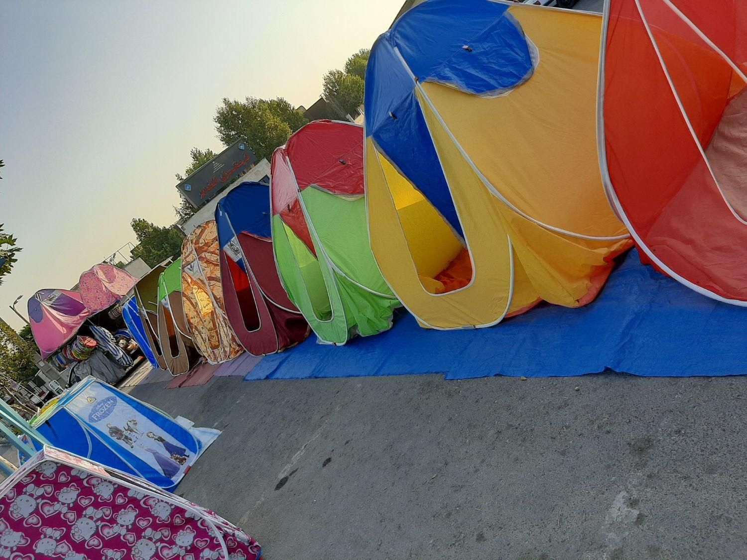 چادر سفری ضد آب کف ضخیم (اصل)|کوهنوردی و کمپینگ|شهریار, شهریار|دیوار