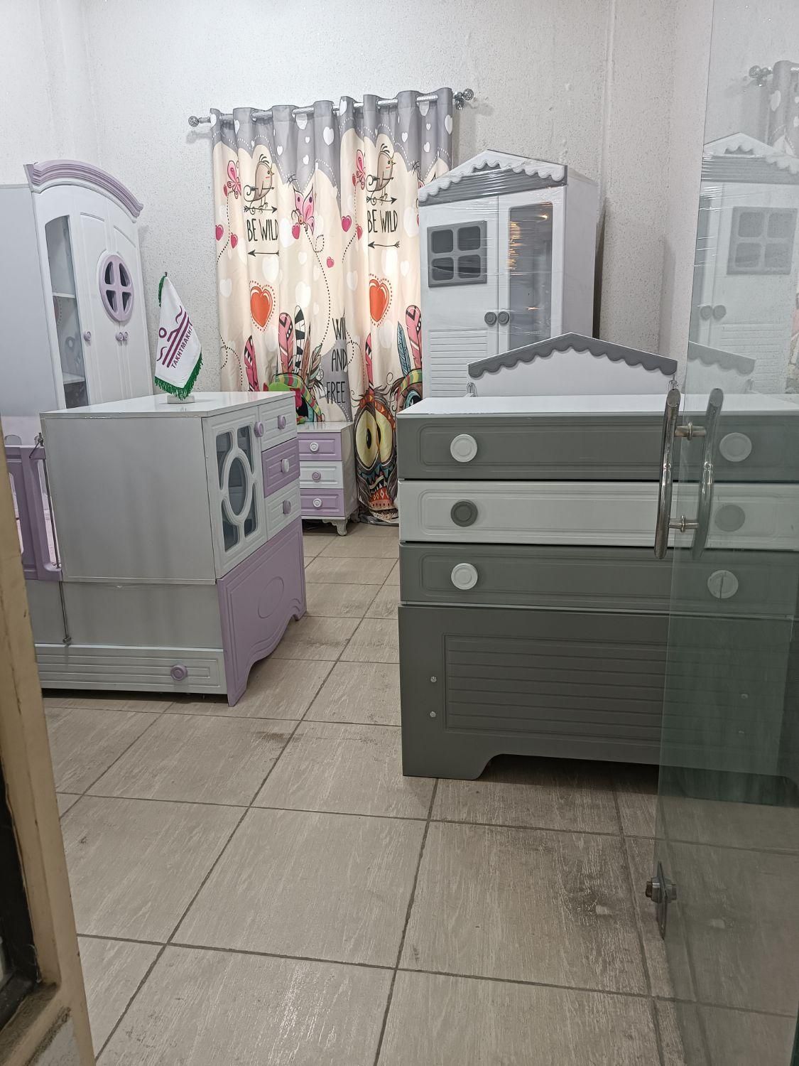 تخت کلبه کودک ونوجوان|تخت و سرویس خواب|رشت, استقامت ۱|دیوار