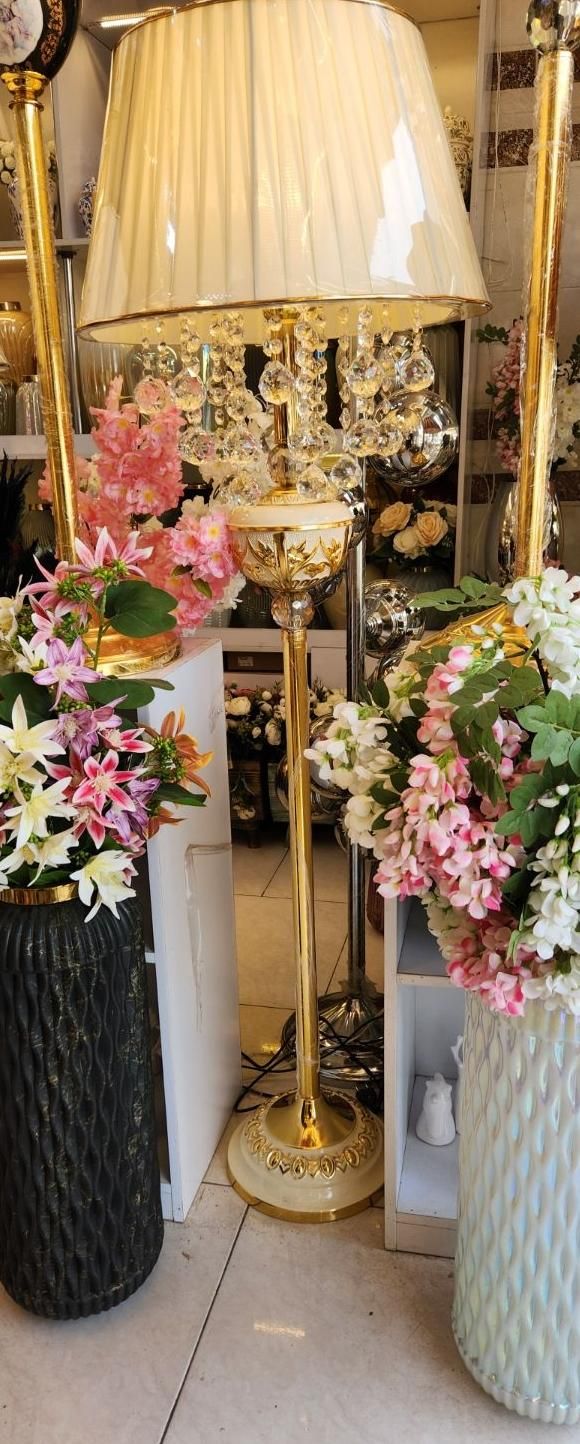 آباژور قپه فلزی طرح سلطنتی|چراغ خواب و آباژور|قم, بنیاد|دیوار