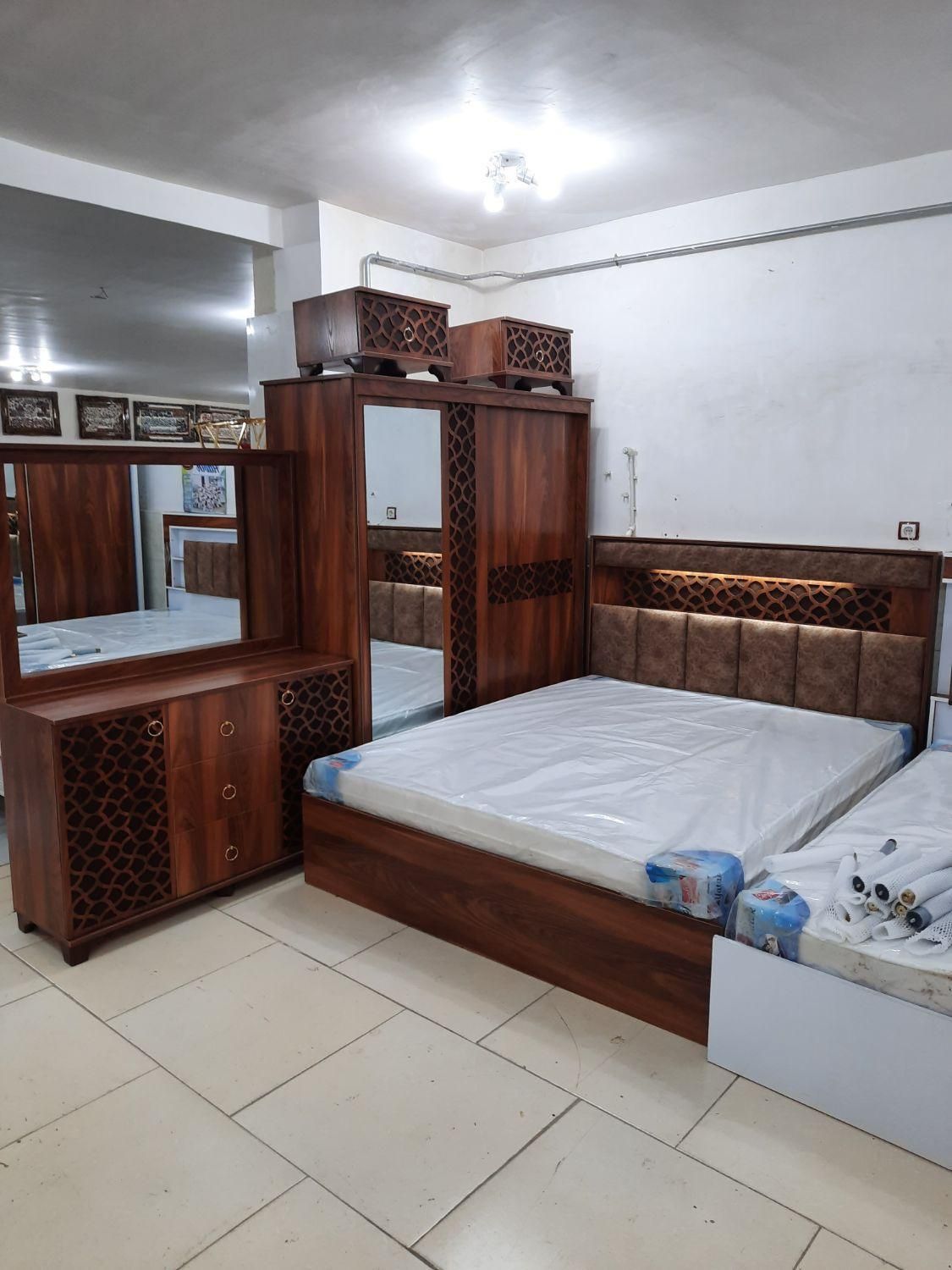 سرویس خواب کف تراش تخت|تخت و سرویس خواب|ارومیه, |دیوار