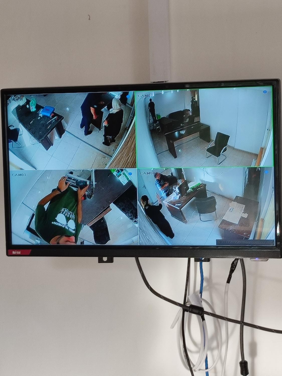 پک 5 دوربین مدار بسته DVR سرچ تشخیص چهره و خودرو|دوربین مداربسته|رشت, کوی حسینی|دیوار