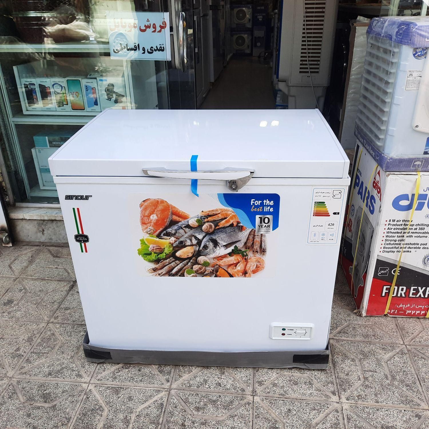 فریزر صندوقی سینور مدل sn750|یخچال و فریزر|مشهد, تلگرد|دیوار