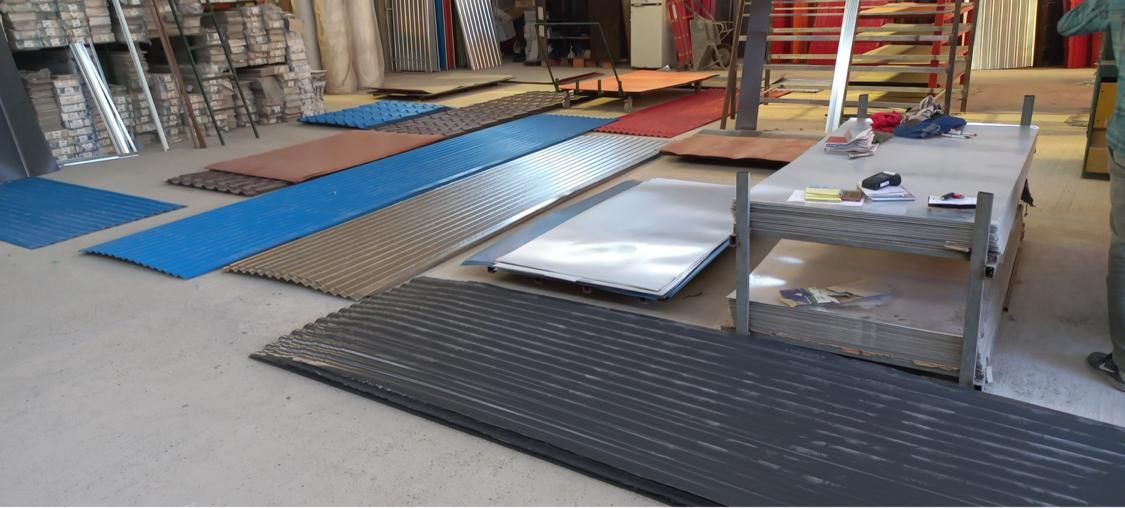 ورق پوشش سقف گالوانیزه و رنگی|مصالح و تجهیزات ساختمان|گرگان, |دیوار