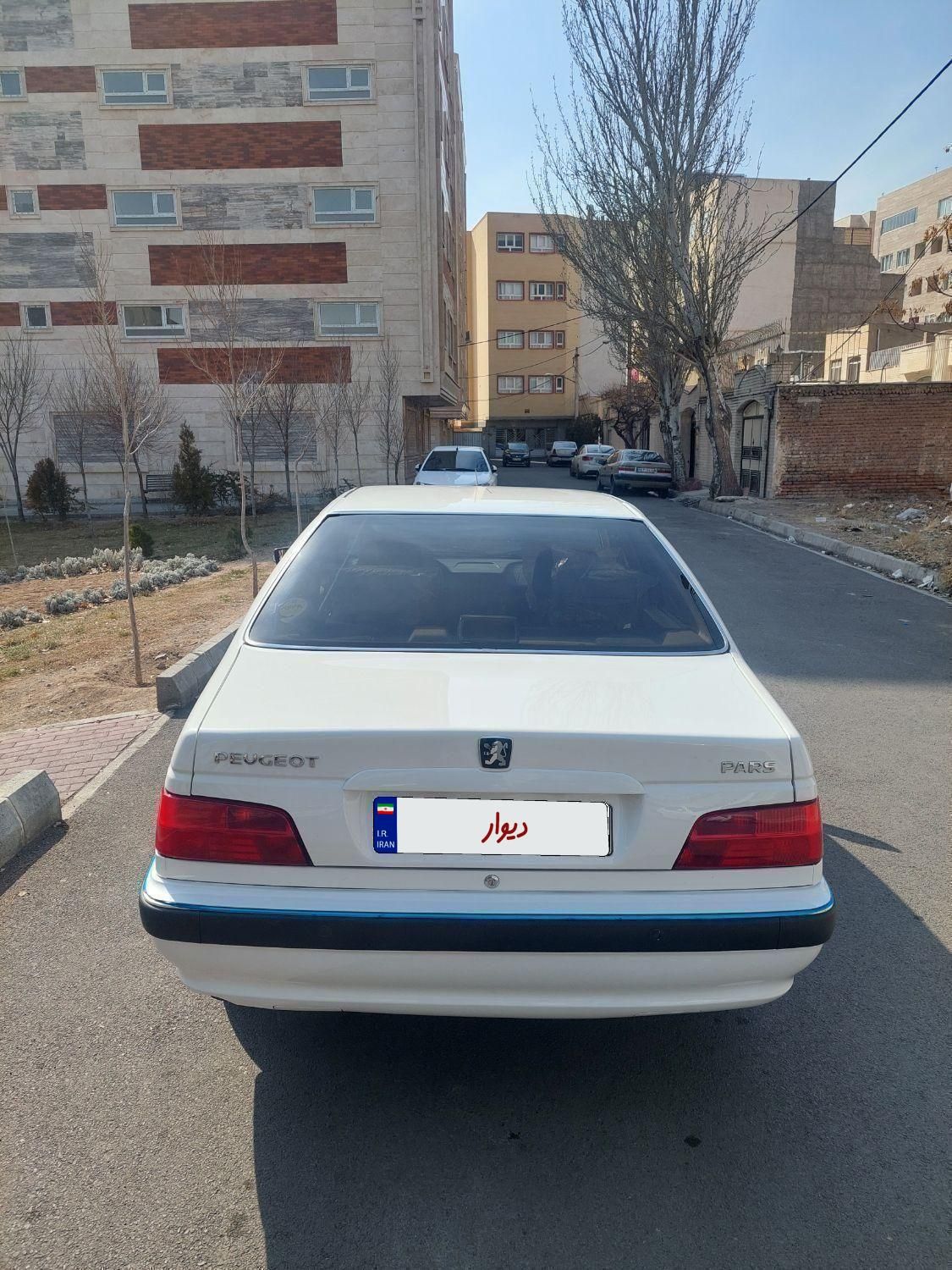 پژو پارس موتور جدید(سفارشی) XU7p کم کارکرد|خودرو سواری و وانت|تبریز, |دیوار