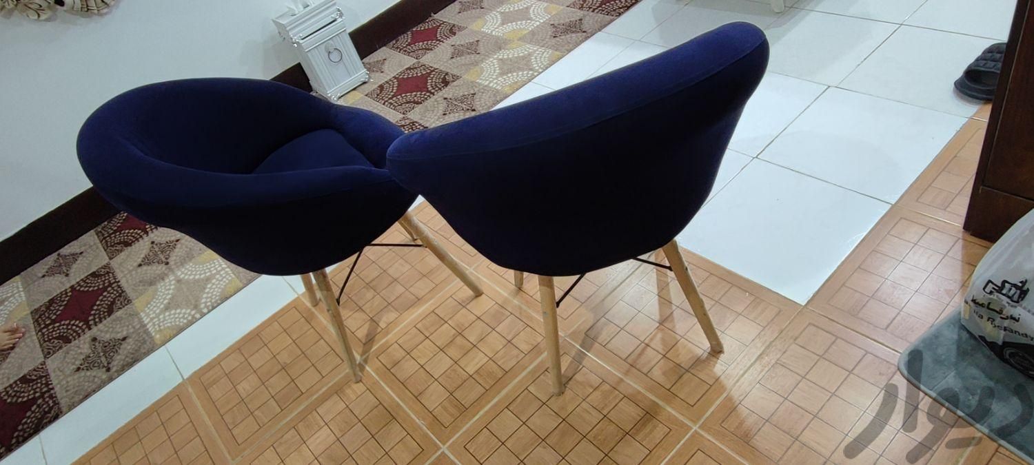 صندلی پایه ایفلی مخمل|صندلی و نیمکت|بندر ماهشهر, |دیوار