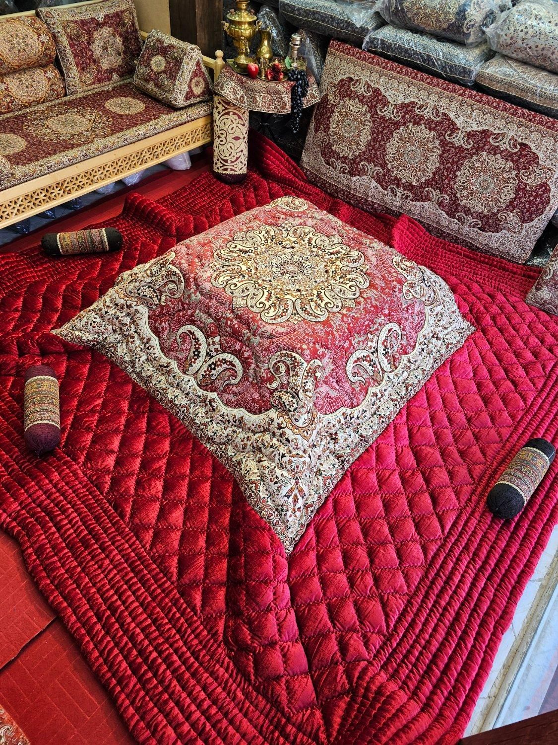لحاف کرسی وصال شاه نشین|رختخواب، بالش، پتو|مشهد, فاطمیه|دیوار