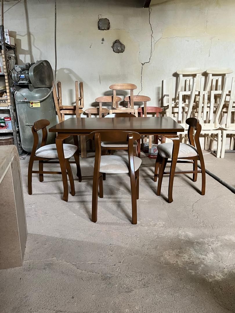 میز نهارخوری سم آهویی چوب روس نراد|میز و صندلی غذاخوری|تهران, شهرک ولیعصر جنوبی|دیوار