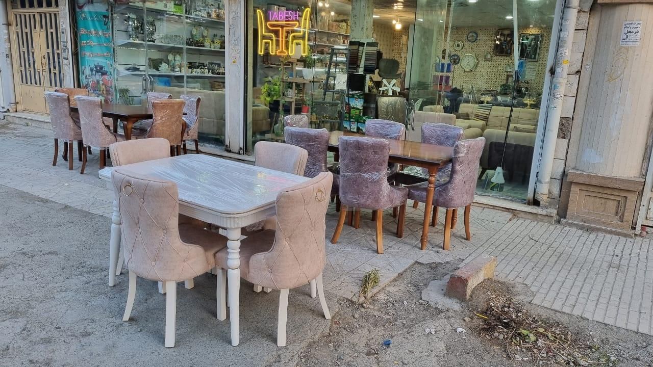 میز و صندلی و نهارخوری ناهارخوری تابش|میز و صندلی غذاخوری|کرمانشاه, |دیوار