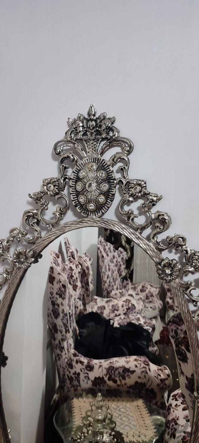 آینه شمعدان برنز، در حد نو|آینه|تبریز, |دیوار