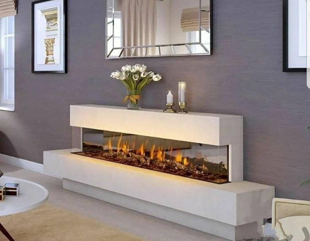 شومینه برقی|بخاری، هیتر، شومینه|مشهد, جانباز|دیوار