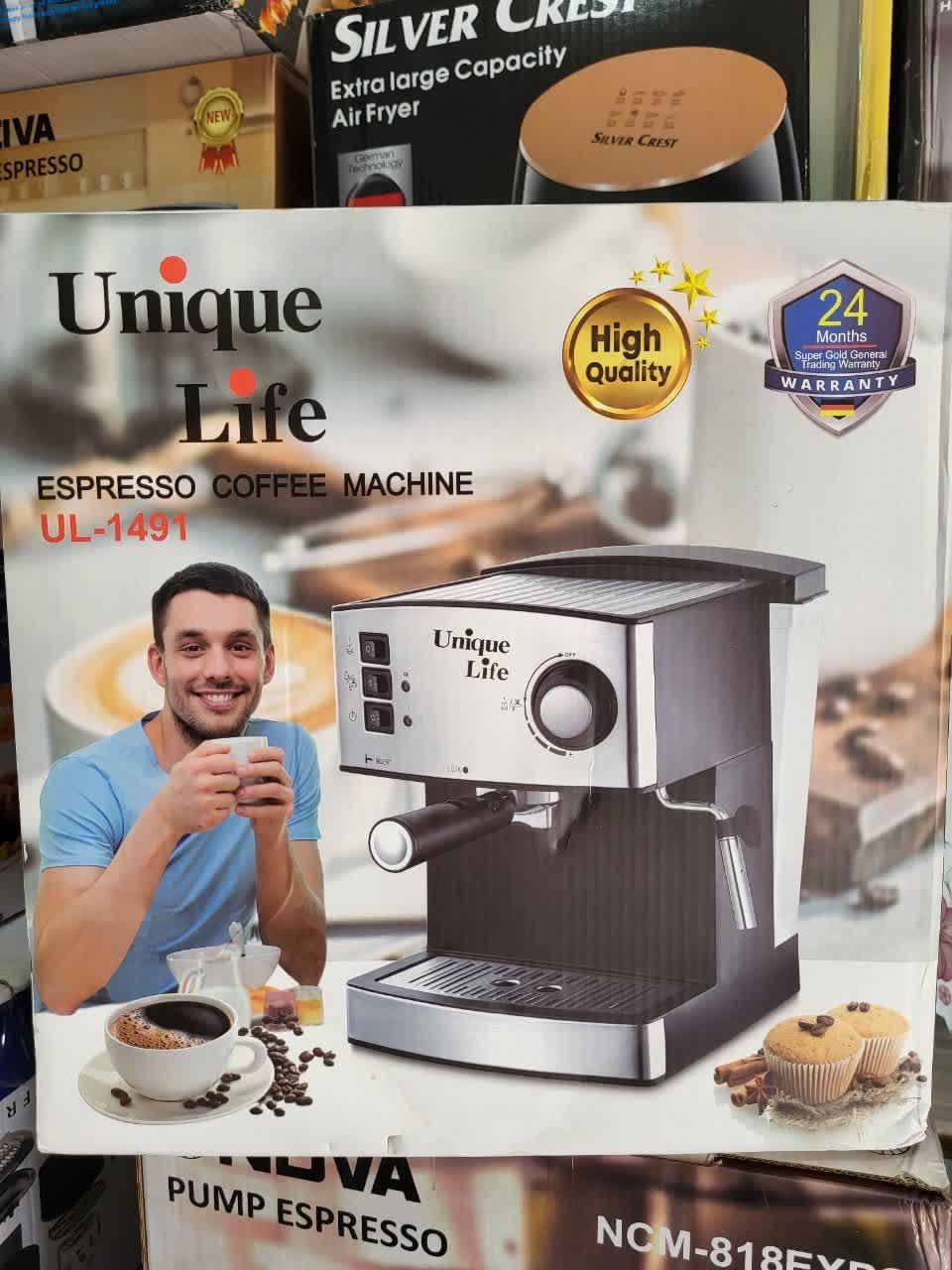 قهوه ساز مدل لایف یونیک آلمان 20بار اسپرسو ساز اصل|سماور، چای‌ساز، قهوه‌ساز|یزد, |دیوار
