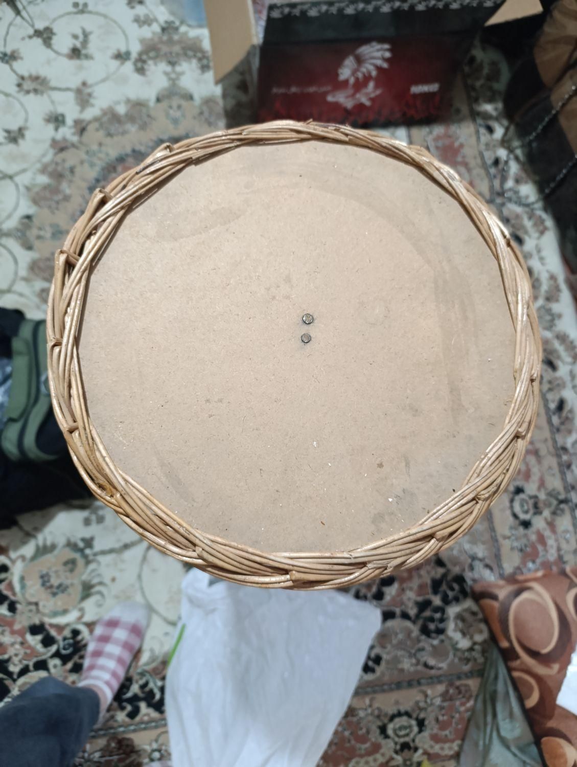 سبدیاپایه حصیری|صنایع دستی و سایر لوازم تزئینی|تهران, شهمیرزادی|دیوار