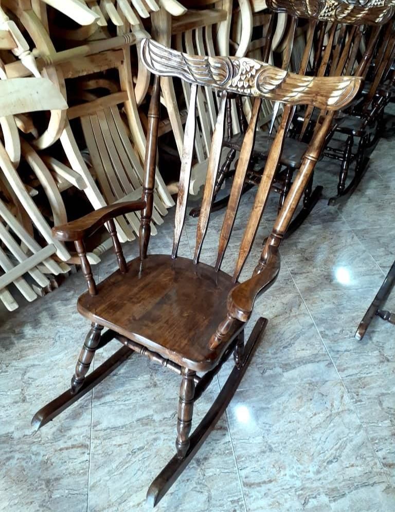 صندلی راک چوبی|صندلی و نیمکت|آفتاب, |دیوار